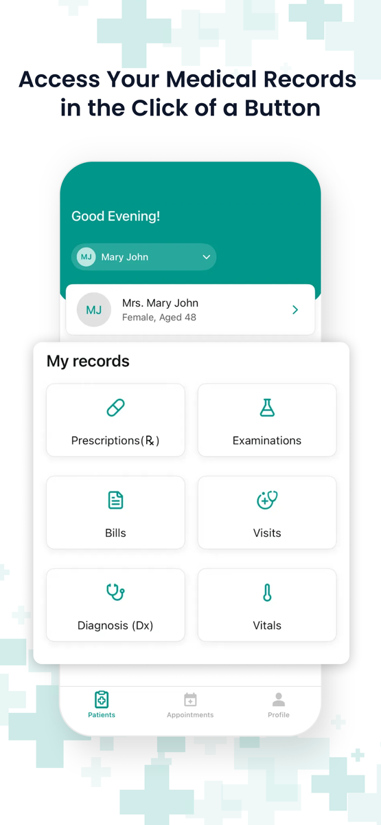 HealthPractice patient app — all-in-one health and clinic companion